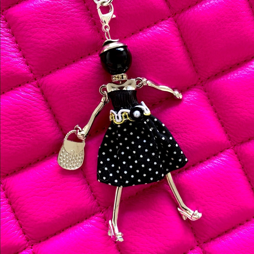 - Handmade Bag keychain.